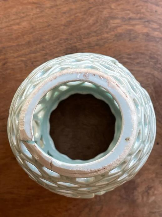 影青镂空灯笼式瓶，顺丰包邮 商品图3