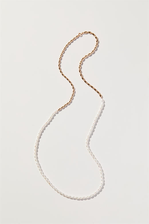 pearl moments珍刻 金格格 米形珍珠长链 商品图6