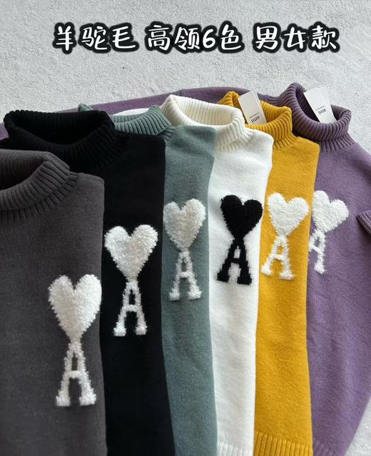 A家 羊驼毛衣（高领） 商品图1