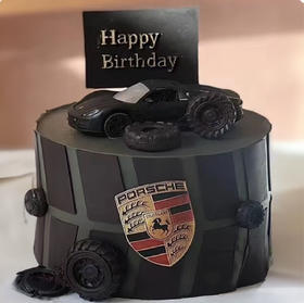 梦想名车男神蛋糕
