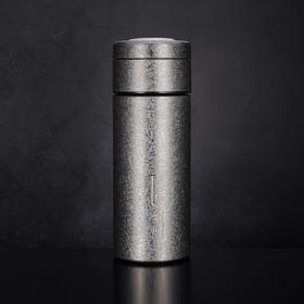 子佩集S999银纵横四海杯摆件【DLBJB041-50】纯银内胆-银灰泡茶杯2412