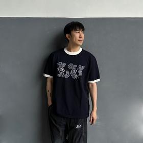 Louis*V太阳花毛织短袖