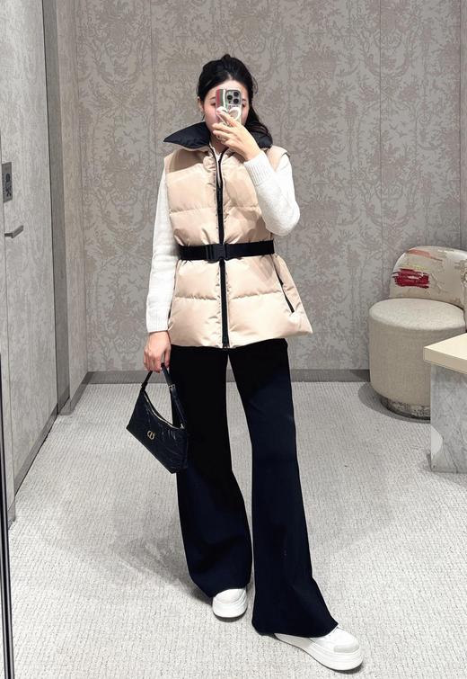 D家 24Fw秋冬新款阿尔卑斯Alps滑雪限定插扣腰带棉服马甲（UY*DQJB) 商品图8