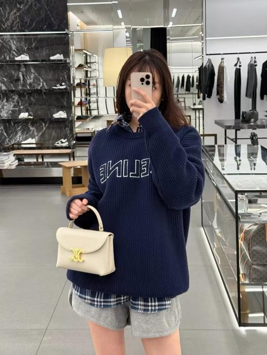 赛家 粗针边线绣套头衫 商品图0