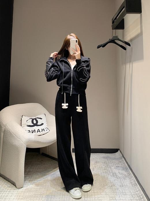 香奶奶 24Fw秋冬新品连帽休闲加绒外套长裤套装（UYDQJB）（UYML） 商品图3