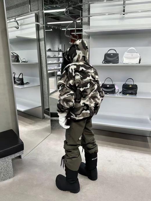 B家迷彩泰迪连帽外套 商品图3