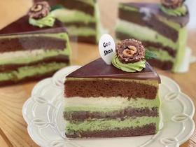 生巧开心果切块