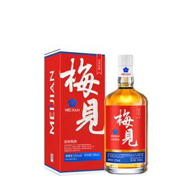 梅见青梅果酒12度女士低度甜酒微醺梅子酒 750ml*1瓶