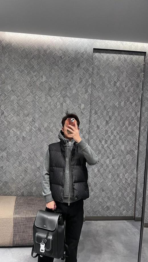 D家 24FW秋冬新款Oblique提花羽绒马甲男女同款（UY*DQJB) 商品图13