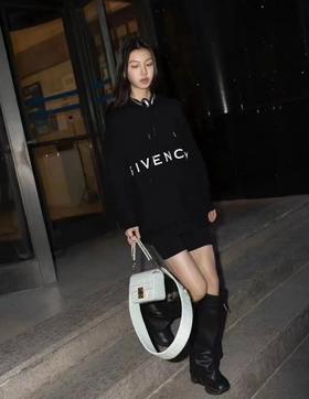 GIVENCHY4G大logo刺绣连帽卫衣