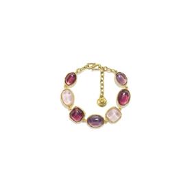 订购2个月到｜Goossens Paris-Cabochons-葡萄果酱紫 手链［法国设计师］