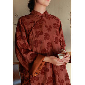 新中式外套（24805172-紫檀-设计师）