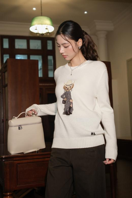 拉夫家高奢紫标系列全新上线‼️穿亮片晚礼的小熊针织衫（UY*NICE） 商品图12