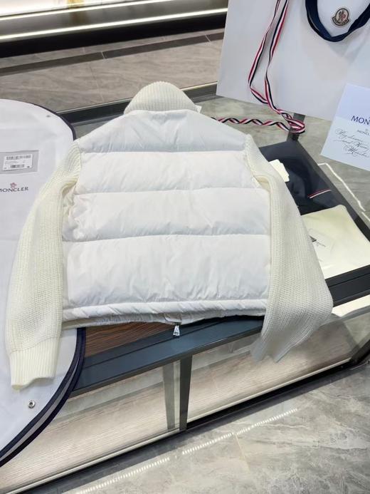 蒙口羽绒上新️Moncler Cardigan女士轻薄衬垫羊毛羽绒开衫外套. 商品图13