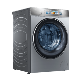 海尔（252209）滚筒洗衣机G10098BD14LSU1精华洗、健康大容量、直驱、540mm大筒径、智能投放
