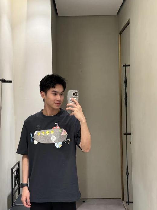 罗家 潜水艇刺绣圆领短袖 商品图5