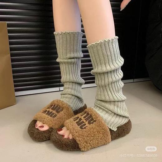 缪家 羊毛拖鞋 商品图5