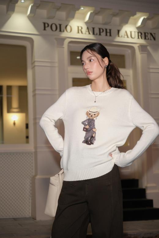 拉夫家高奢紫标系列全新上线‼️穿亮片晚礼的小熊针织衫（UY*NICE） 商品图11