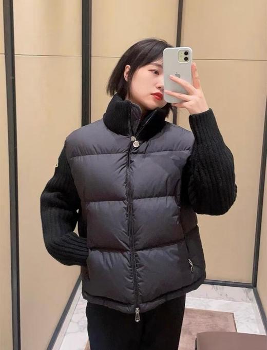 蒙口羽绒上新️Moncler Cardigan女士轻薄衬垫羊毛羽绒开衫外套. 商品图2