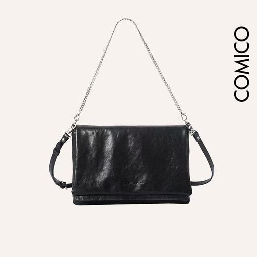 COMICO/高美高小众链条单肩斜挎信封包牛皮大容量腋下通勤邮差包 商品图0