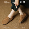 优选丨ZHR复古软底勃肯鞋女秋季爆款丑萌萌美拉德风单鞋全包透气豆豆鞋 商品缩略图8
