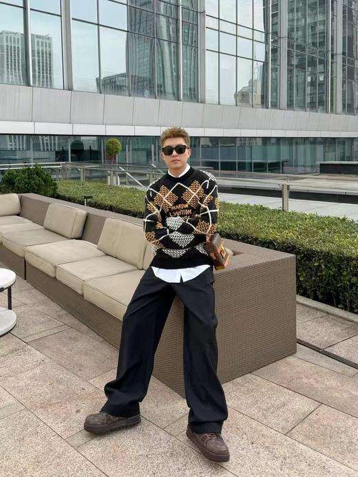 驴家 高克重提花针织圆领 商品图7