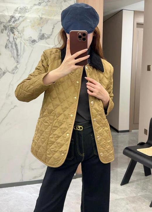巴家 超级经典的王牌菱格纹棉服外套每年秋冬天必卖断货（UY*SS) 商品图3