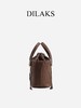 DILAKS迪莱克丝2025年新款植鞣绵羊皮轻奢风小圆筒包手提斜挎包女 商品缩略图2