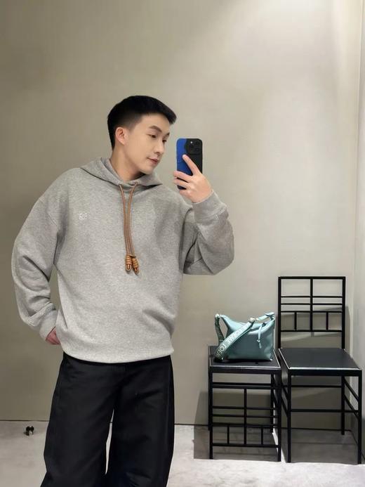 罗家 皮绳连帽卫衣 商品图5