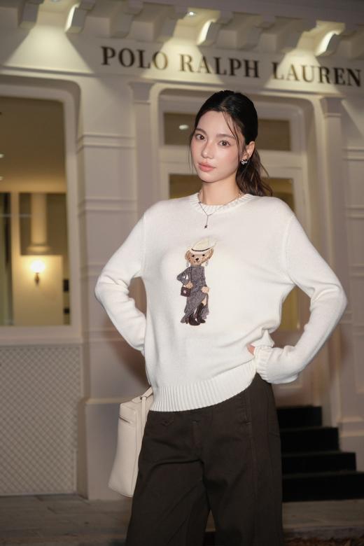 拉夫家高奢紫标系列全新上线‼️穿亮片晚礼的小熊针织衫（UY*NICE） 商品图7