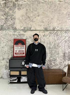 B家 安德玛联名刺绣圆领卫衣