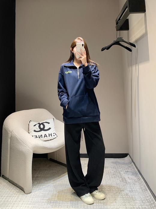 G家 24FW秋冬新款微标刺绣半拉链立领卫衣外套（UY*DQJB） 商品图1