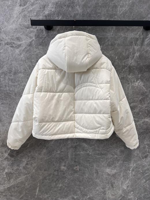 驴家24秋冬新款藤格纹拉链棉服连帽外套（UY*DQJB) 商品图14