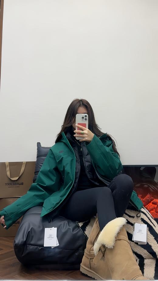 KOLON可隆三合一SPORTCAMPING系列抗撕中性廓形多口袋2.5L露营OBLI-K男女同款户外冲锋衣男女同款（UY*CQ） 商品图11