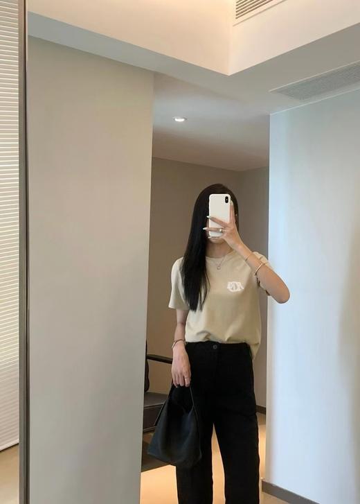 D家 补丁字母圆领短袖 商品图4