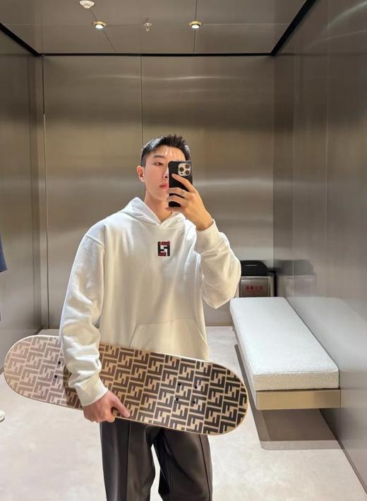 F家 薯条刺绣连帽卫衣 商品图7