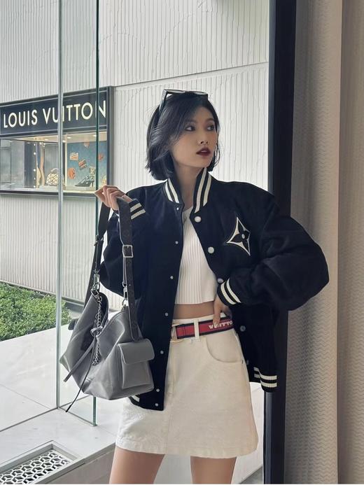 驴家24ss新款飞行员夹克外套，定制绒面皮革棒球服男女同款（UY*DY） 商品图0