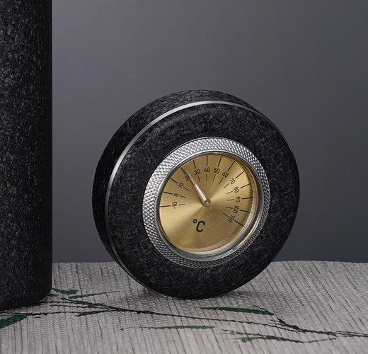 子佩集S999银纵横四海杯摆件【DLBJB041-50】纯银内胆-黑泡茶杯2412 商品图6