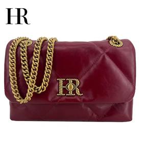 HR赫莲娜女包2024秋冬新款单肩斜挎包小方包