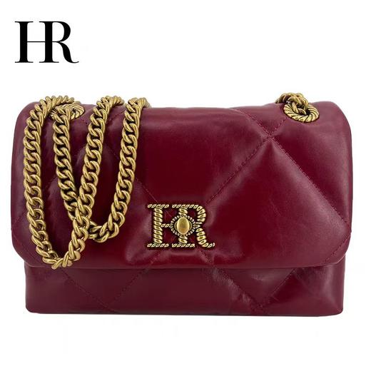 HR赫莲娜女包2024秋冬新款单肩斜挎包小方包 商品图0