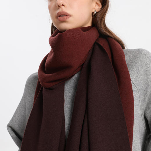 零意义·软糯细羊毛围巾男女款 195X55CM 商品图6