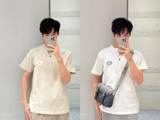 D家 补丁字母圆领短袖 商品图7