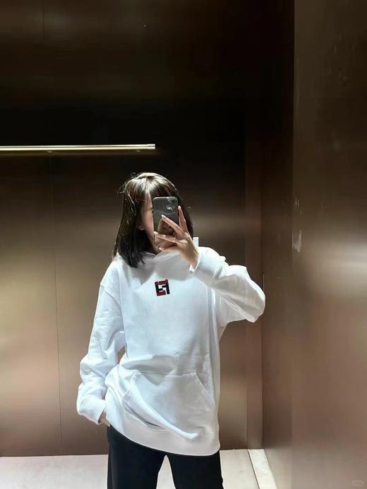 F家 薯条刺绣连帽卫衣 商品图0