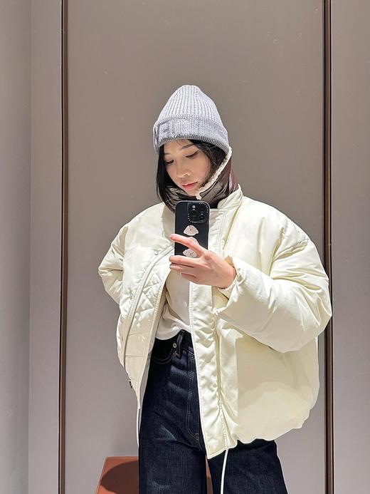 罗家24FW秋冬新款真羊毛皮翻领棉服外套（UY*DQJB） 商品图12