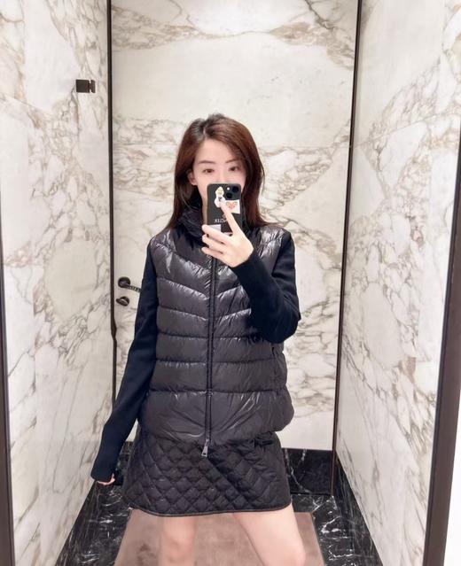 蒙口特级羽绒️Moncler Cardigan tricot 女士羽绒加衬立领羊毛开衫. (️特级版本，羊毛/羊绒/打造.内里填充鹅绒） 商品图2