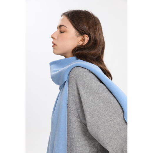 零意义·软糯细羊毛围巾男女款 195X55CM 商品图3