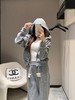 香奶奶 24Fw秋冬新品连帽休闲加绒外套长裤套装（UYDQJB）（UYML） 商品缩略图8