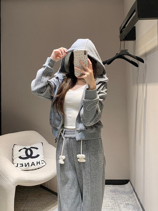 香奶奶 24Fw秋冬新品连帽休闲加绒外套长裤套装（UYDQJB）（UYML） 商品图8