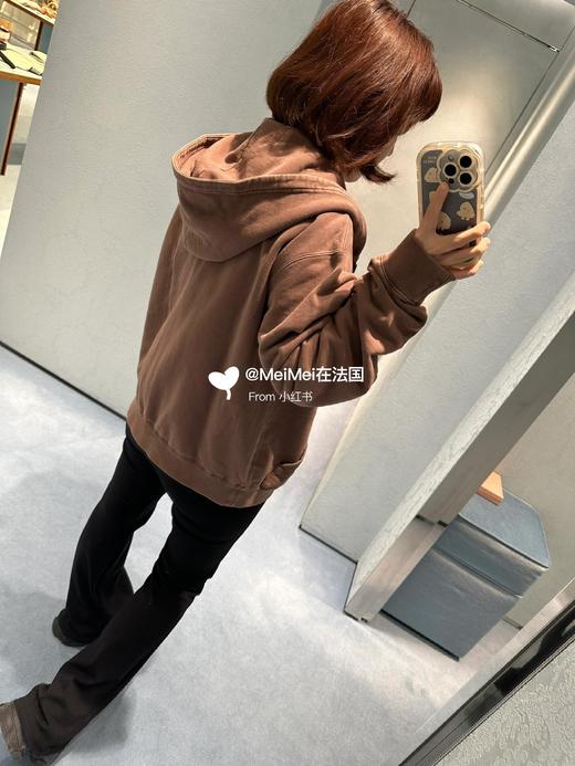 缪家25Ss早春新款字母贴布绣炒色连帽拉链外套（UY*DQJB) 商品图4