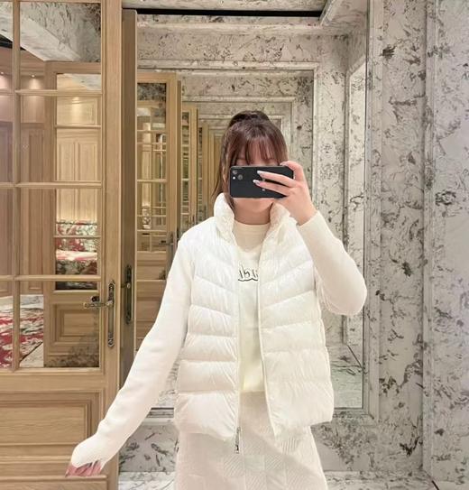 蒙口特级羽绒️Moncler Cardigan tricot 女士羽绒加衬立领羊毛开衫. (️特级版本，羊毛/羊绒/打造.内里填充鹅绒） 商品图1